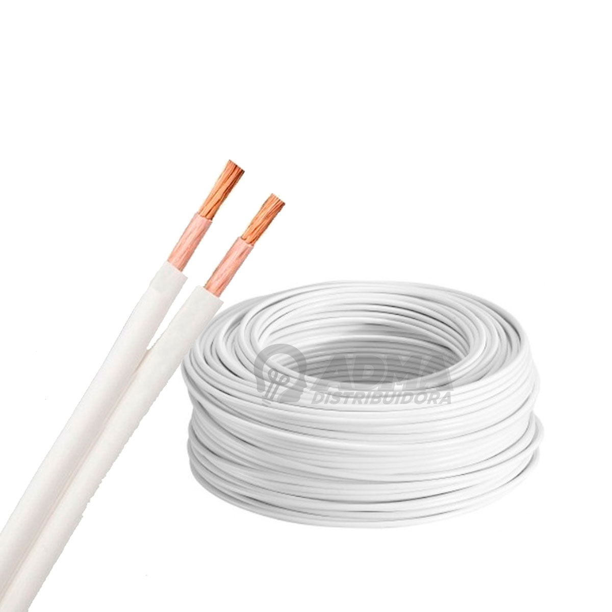 CABLE PARALELO 2X0.75 BLANCO ARGENPLAS