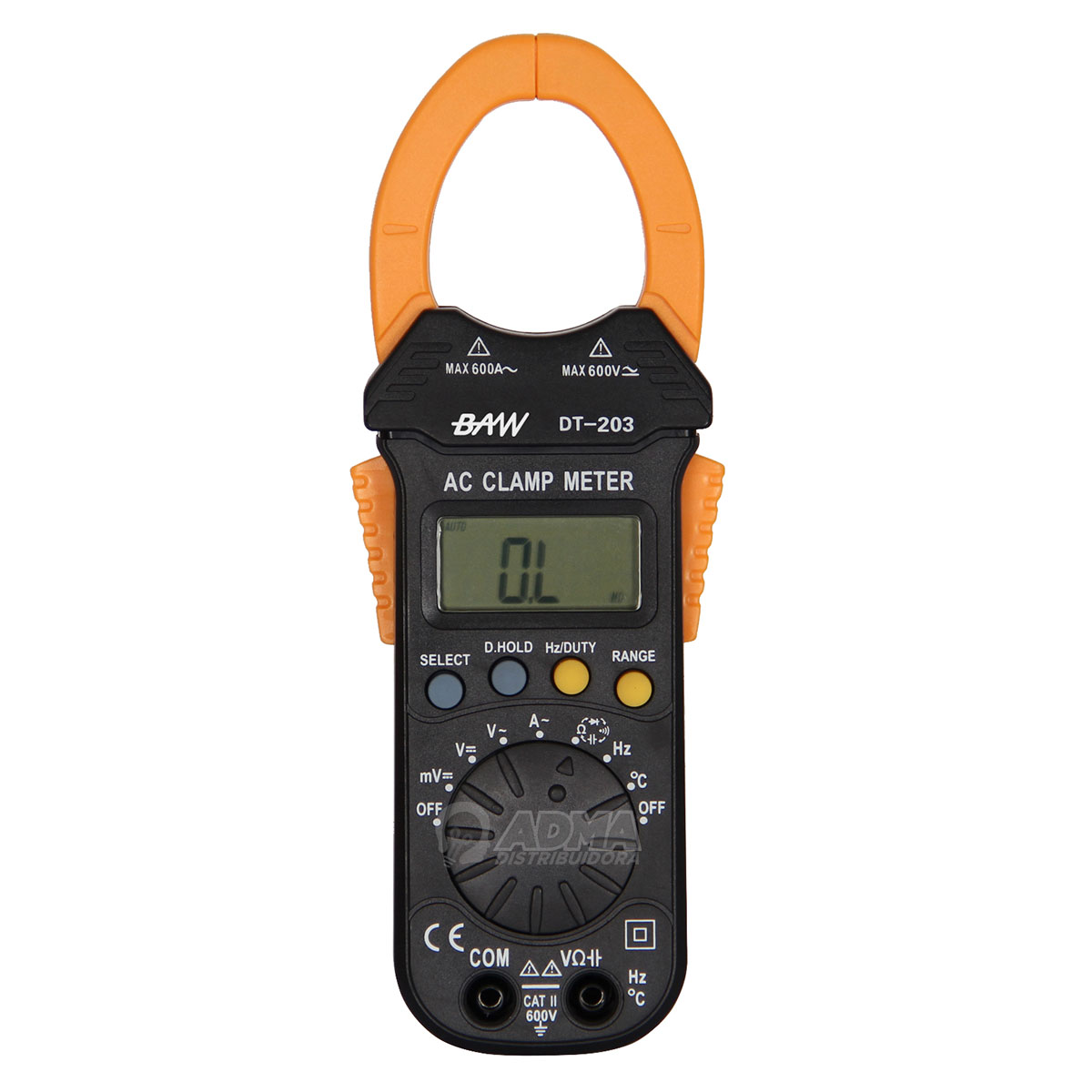 PINZA VOLTAMP AUTORRANGO TEMP-CAP-R