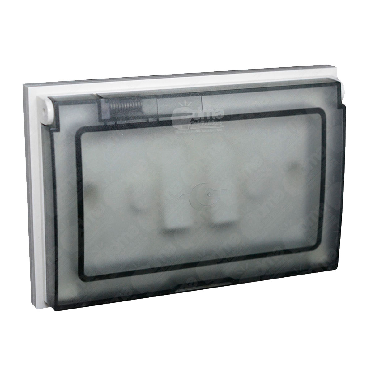 TAPA Y BASTIDOR P/INTEMPERIE + 2 LLAVE PUNTO IP55 CAMBRE