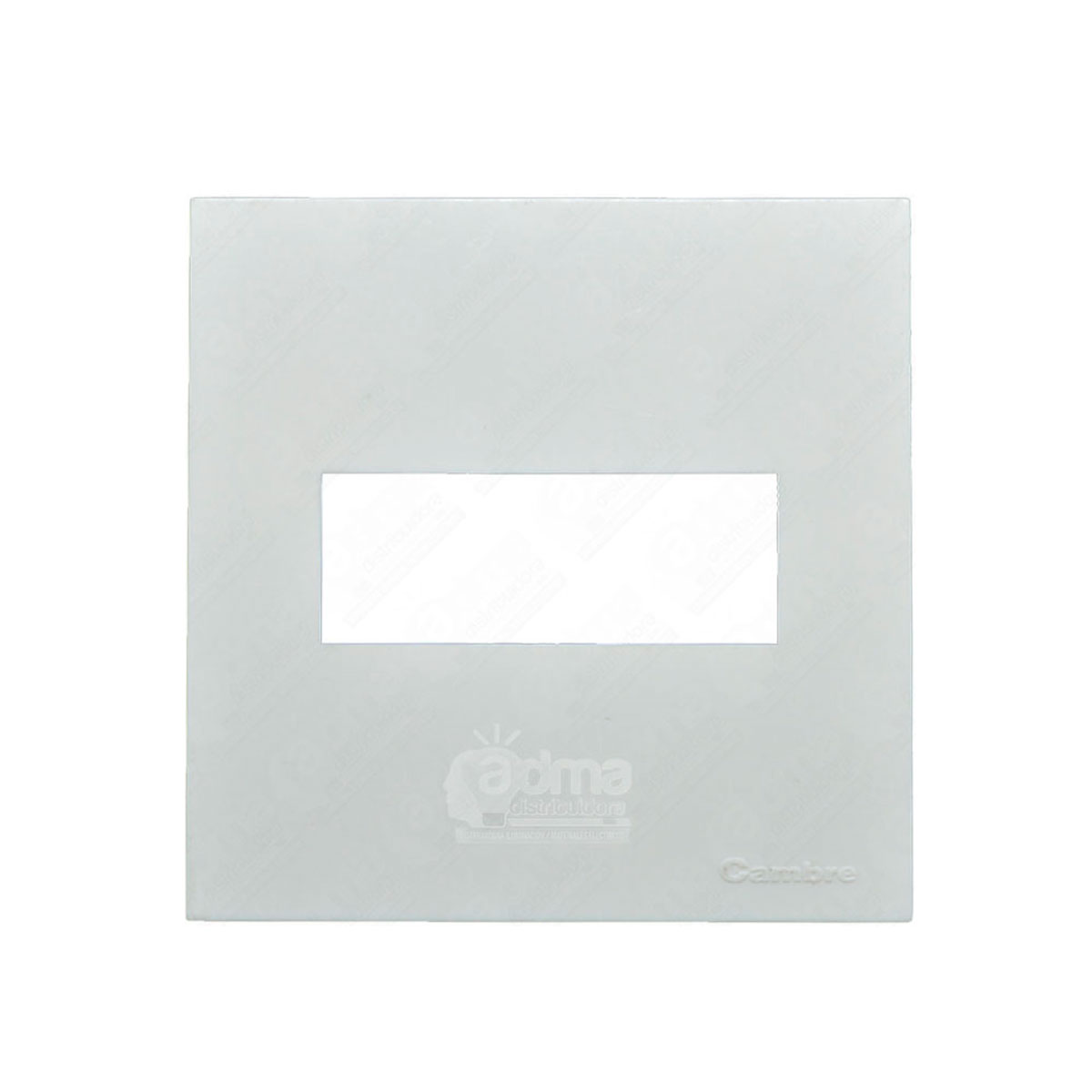 TAPA MIGNON 5X5 BLANCO 1B A PRESION SIGLO XXI