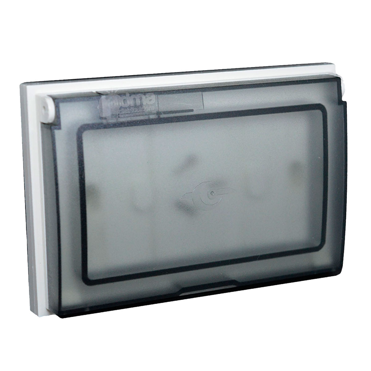 TAPA Y BASTIDOR P/INTEMPERIE + TOMA SIMPLE COMBINADO IP55 CAMBRE
