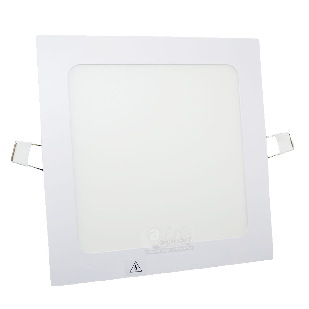 PANEL LED CUADRADO EMBUTIR 12W CALIDO TREFI