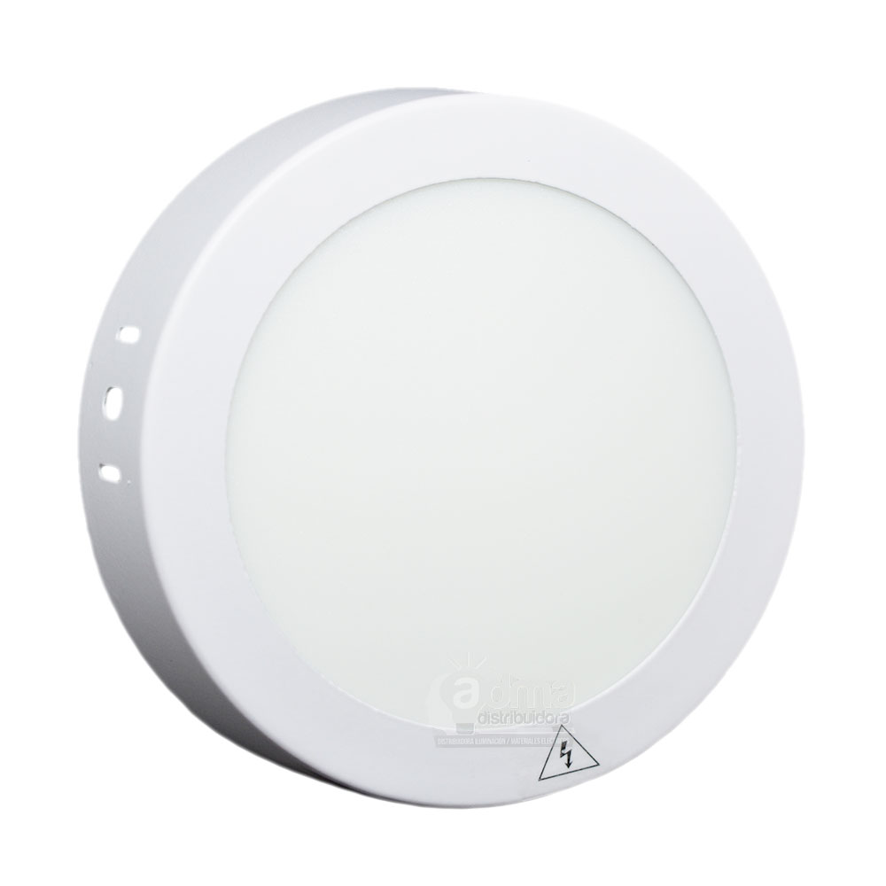 PANEL LED REDONDO SOBREPONER 6W CALIDO TREFI