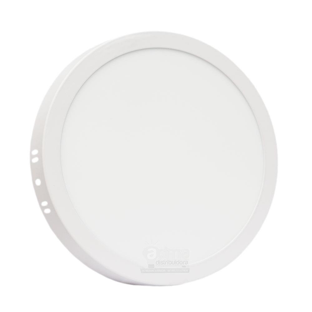 PANEL LED REDONDO SOBREPONER 18W FRIO TREFI