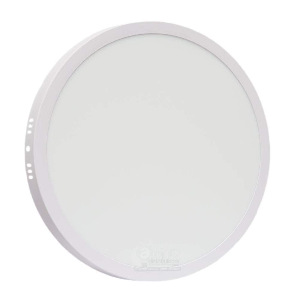 PANEL LED REDONDO SOBREPONER 24W CALIDO TREFI