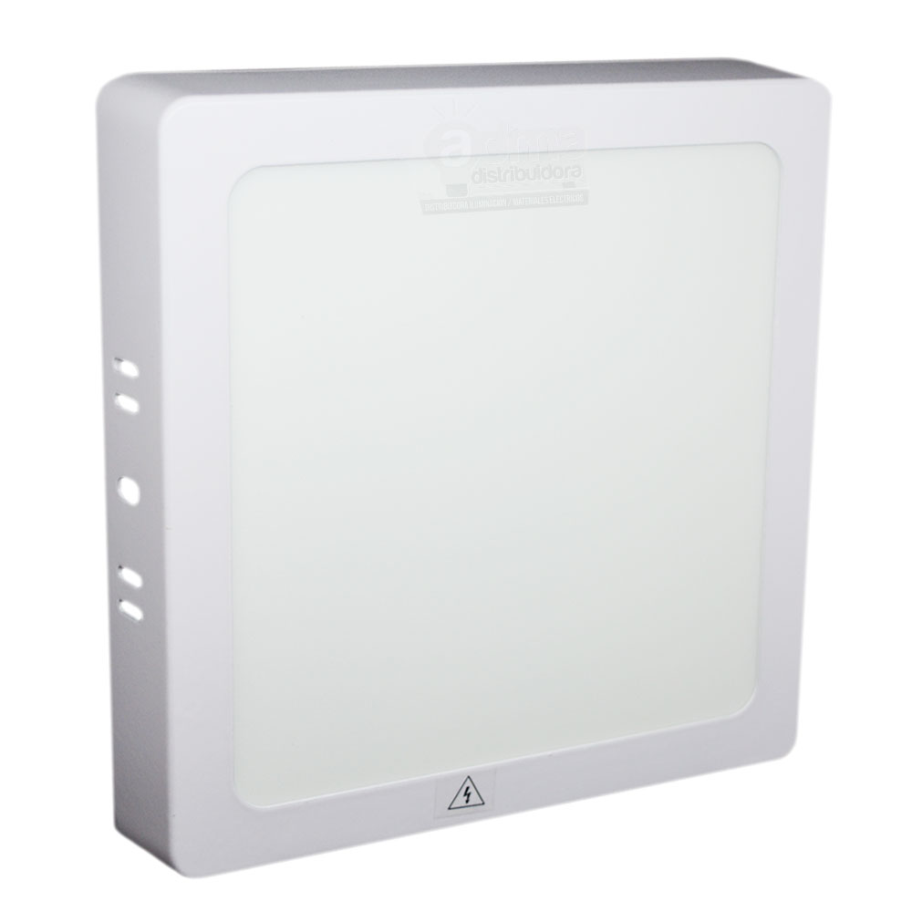 PANEL LED CUADRADO SOBREPONER 12W FRIO TREFI