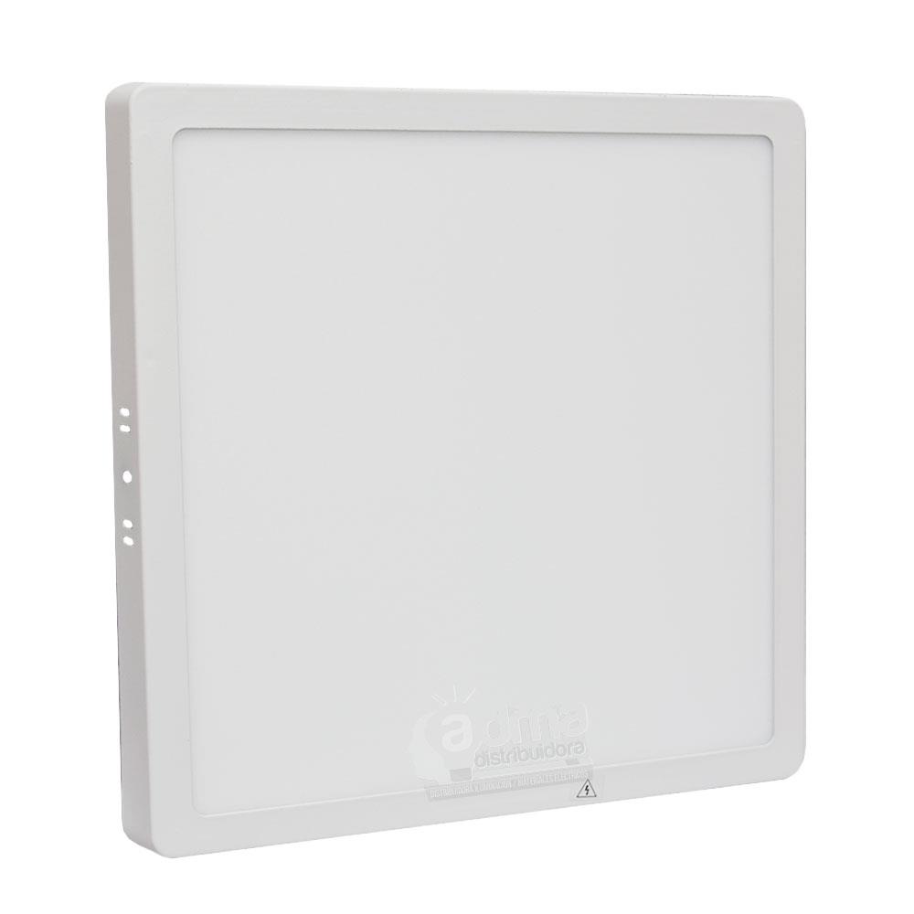 PANEL LED CUADRADO SOBREPONER 24W CALIDO TREFI