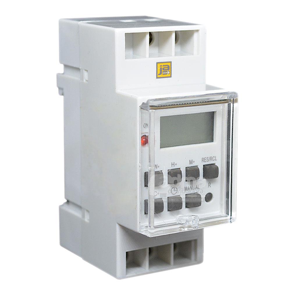TIMER DIGITAL P/ RIEL DIN 1670 JA
