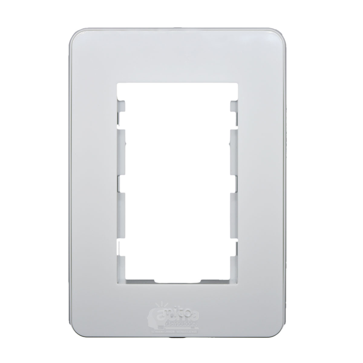 TAPA BASTIDOR BLANCA 10X5 3 MODULOS JELUZ MITO