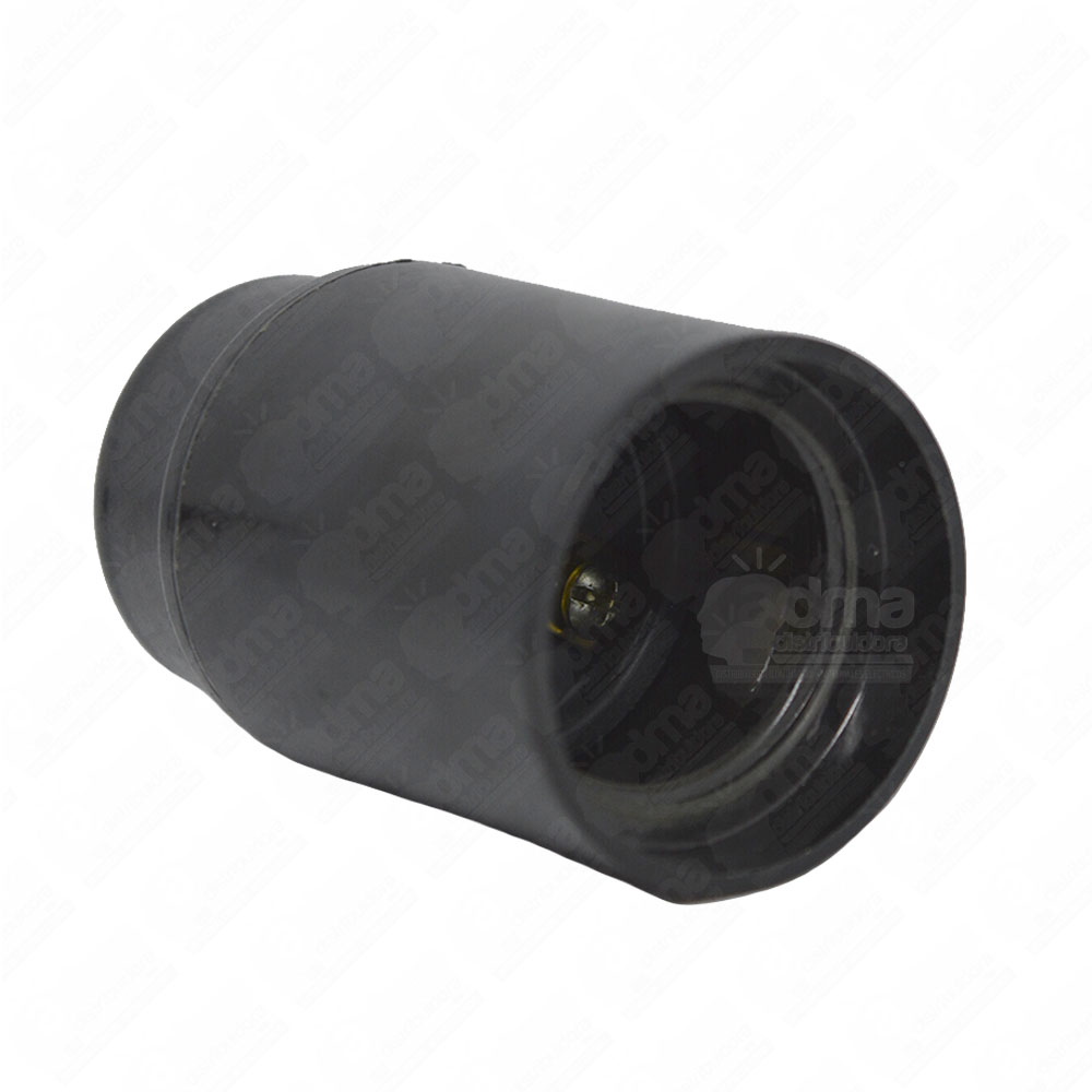 PORTALAMPARAS E27 BAQUELITA NEGRO