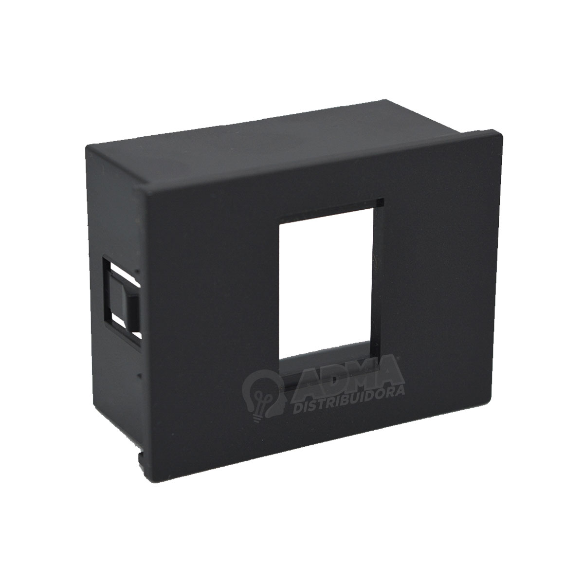 CAJA ALOJE RJ45 1 MODULO GRIS