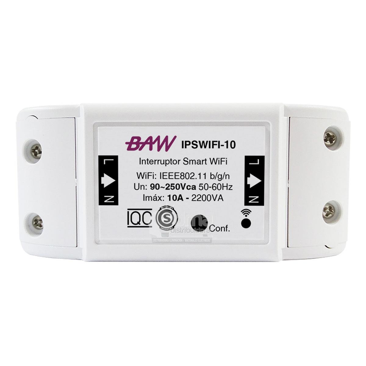 INTERRUPTOR SMART WIFI 10A