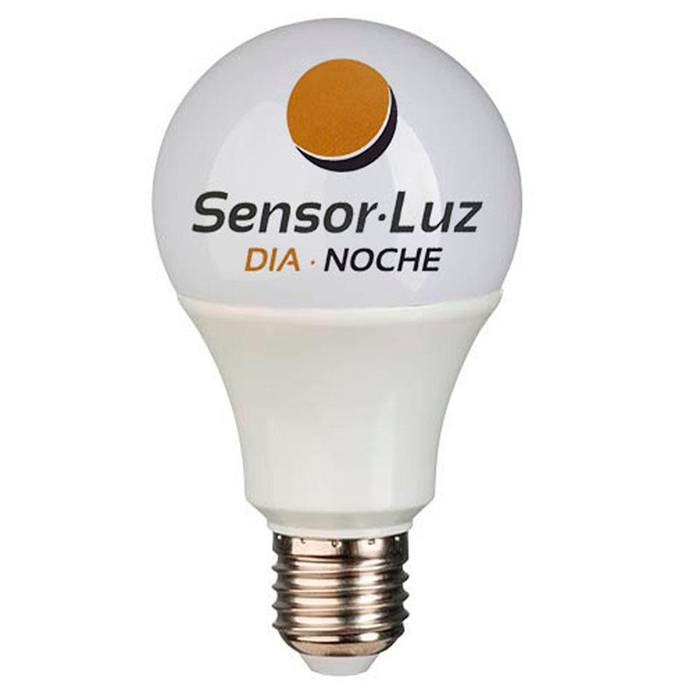LAMPARA LED FOTOCELULA 11 W CALIDA LUZ DIA NOCHE