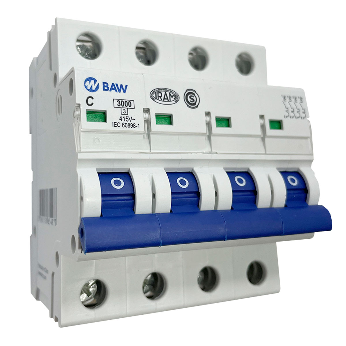 TERMICA TETRAPOLAR 5A 3KA BAW