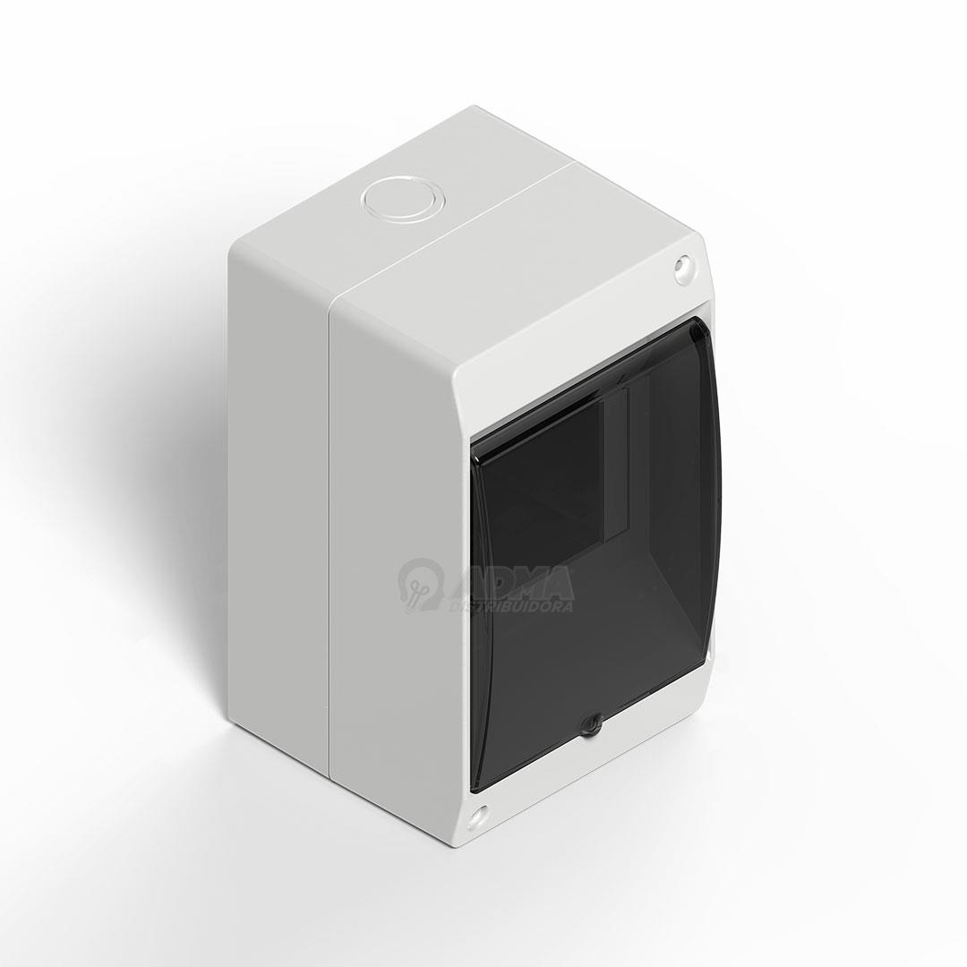 CAJA P/ TERMICA APLICAR 4 MODULOS BLANCA CON TAPA
