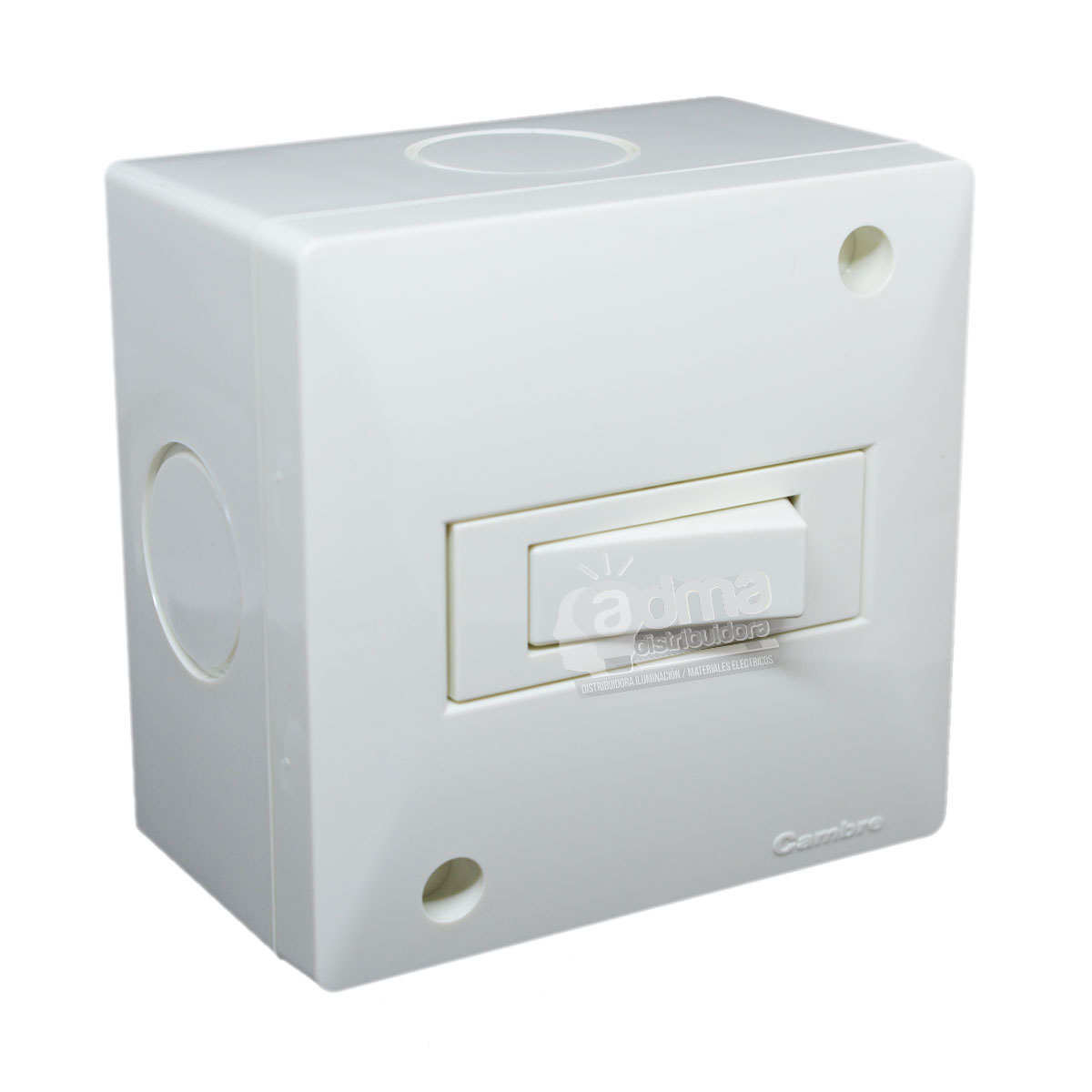 CAJA SOBREPONER 1 MODULO + PUNTO SIGLO XXI COMBO X1