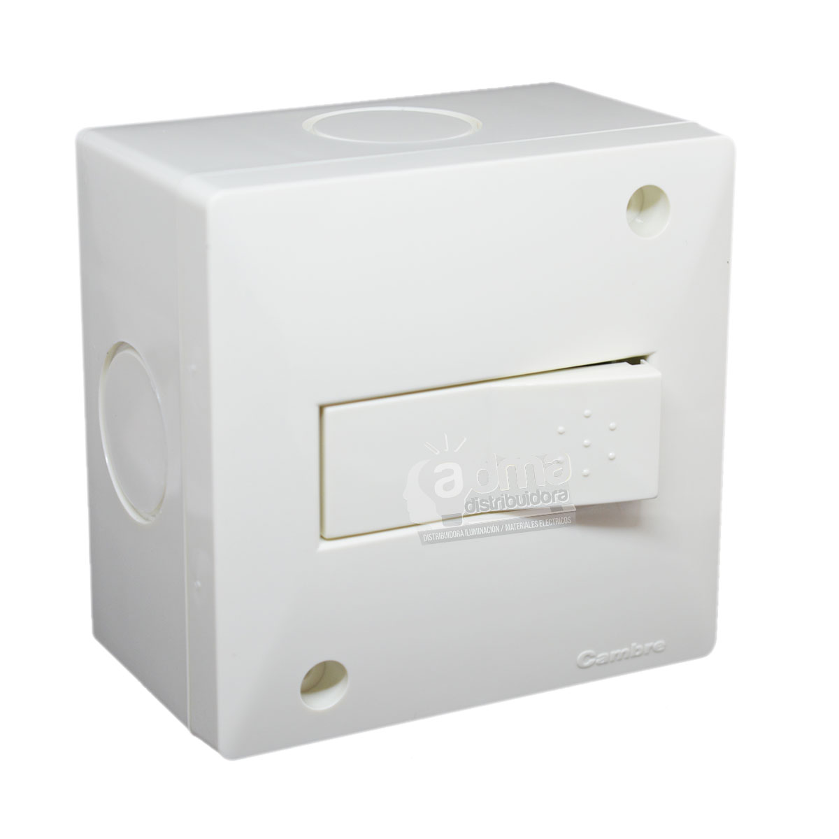 CAJA SOBREPONER 1 MODULO + PUNTO SIGLO XXII COMBO X1
