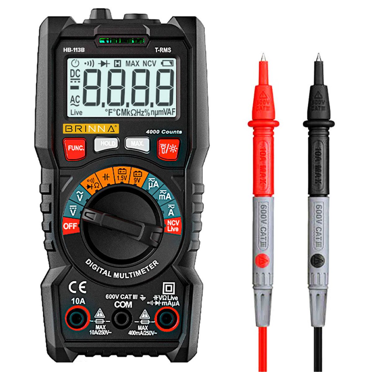 MULTIMETRO BRINNA HB-113B