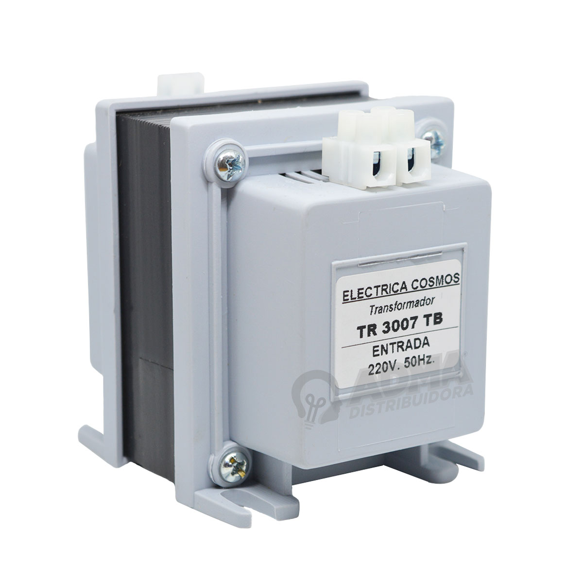 TRANSFORMADOR 220/24V 100W CON TAPAS Y BORNERA