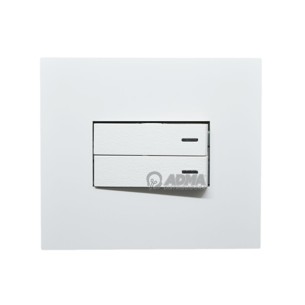 BASTIDOR COMPLETO MIGNON DOBLE PUNTO 1 MODULO PLATINUM