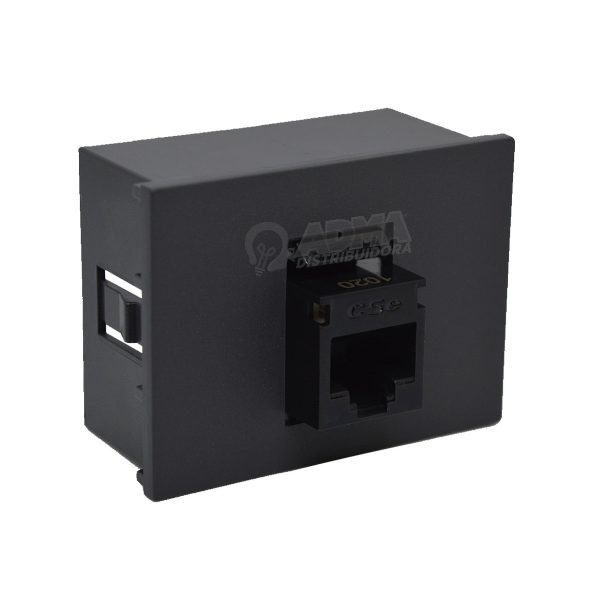 MODULO TOMA P/ INTERCONEXION RJ45 SIMPLE GRIS CAMBRE