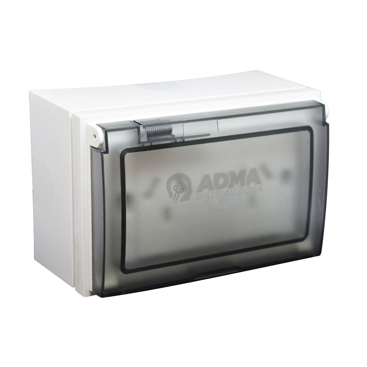TAPA BASTIDOR INTEMPERIE + TOMA DOBLE + CAJA