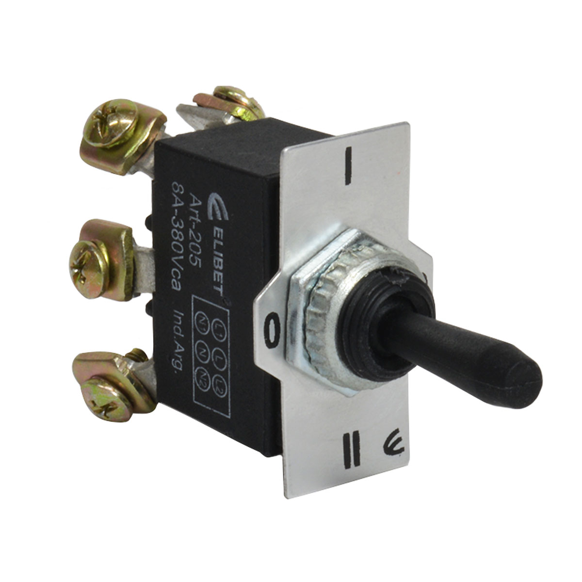 LLAVE CONMUTADORA SELECTORA 1 - 0 - 2 BIPOLAR 8A
