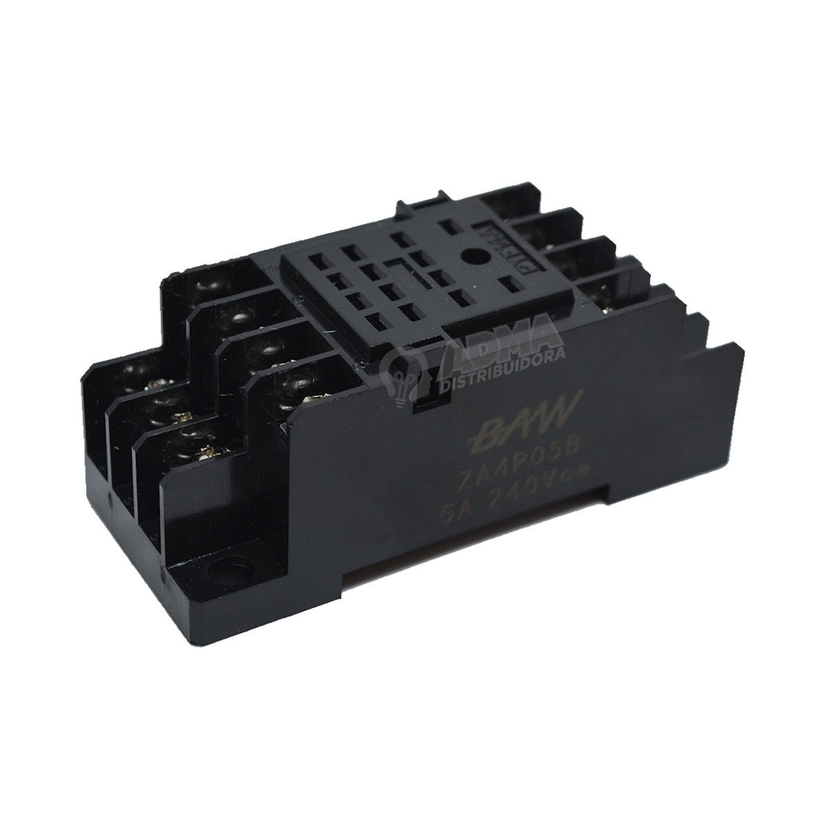 ZOCALO PARA RELE AUXILIAR 4P IP20 RA4P05