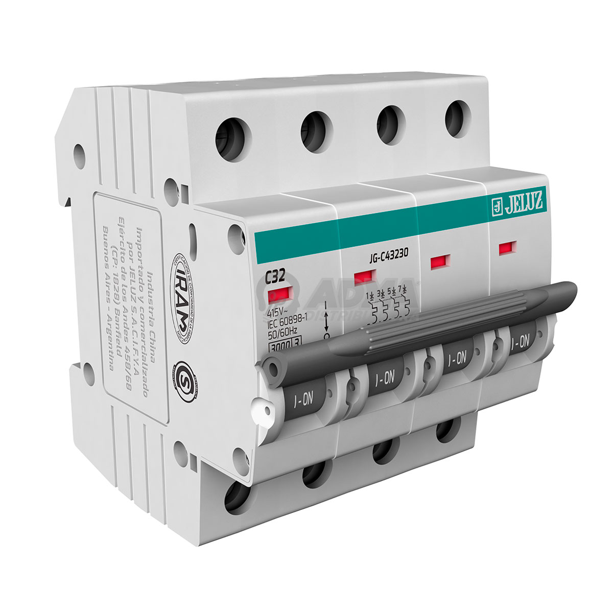 TERMICA TETRAPOLAR 10A 4,5KA JELUZ