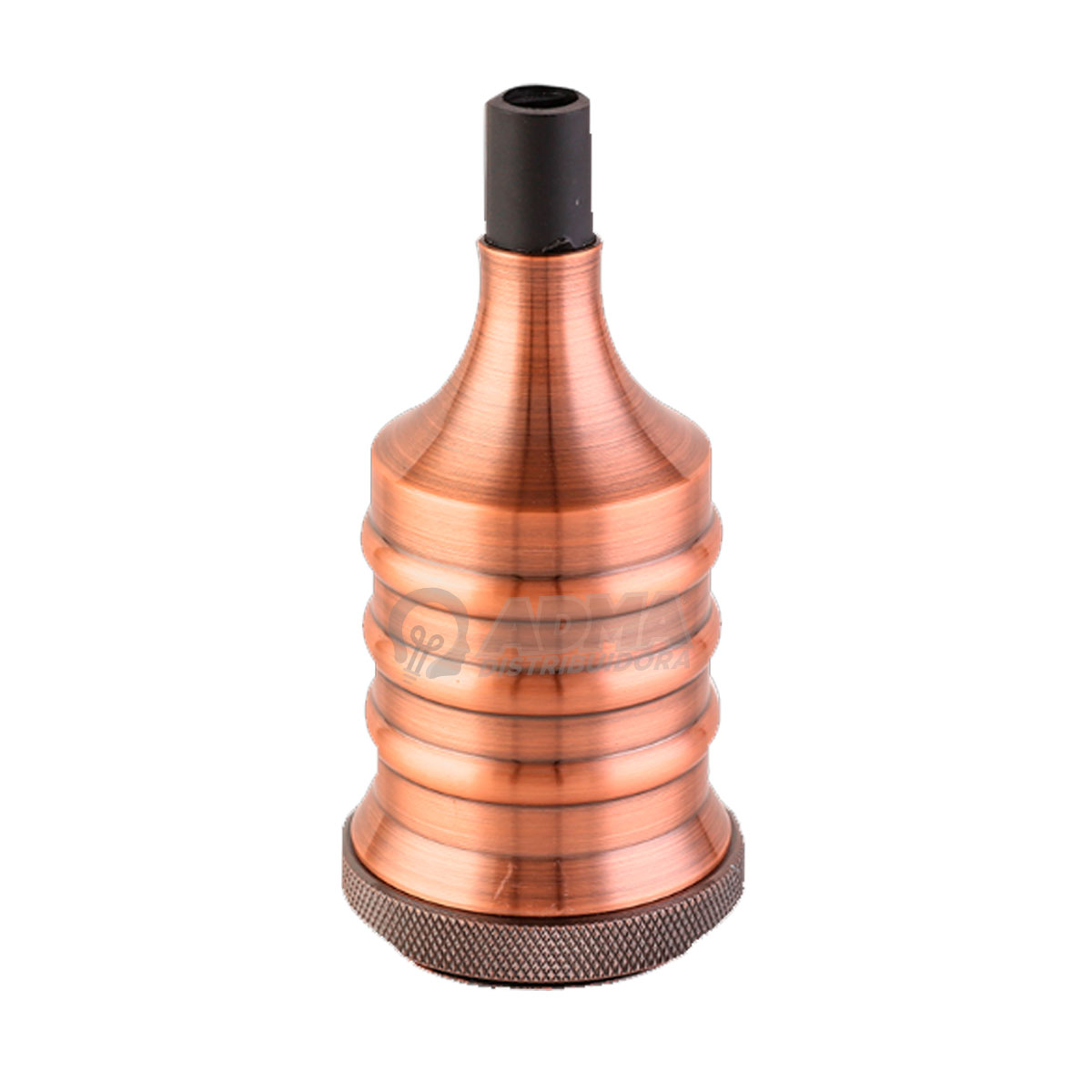 PORTALAMPARA ALUMINIO E27 DIXON COBRE