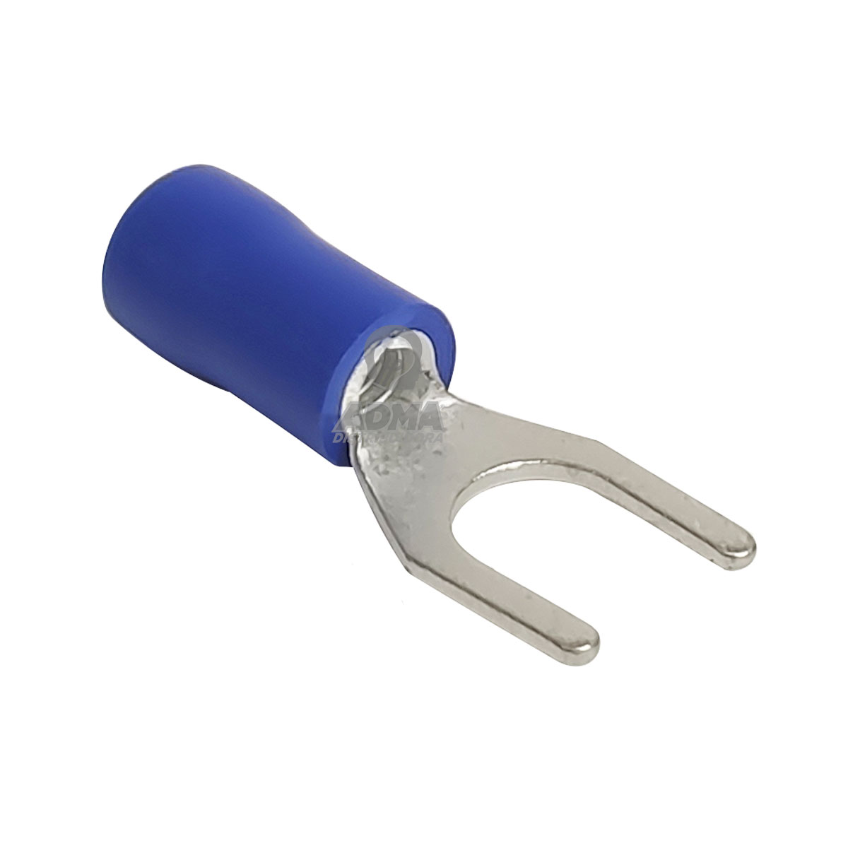 TERMINAL PREAISLADO AZUL HORQUILLA 1 - 2,5MM / ANCHO 3MM LCT