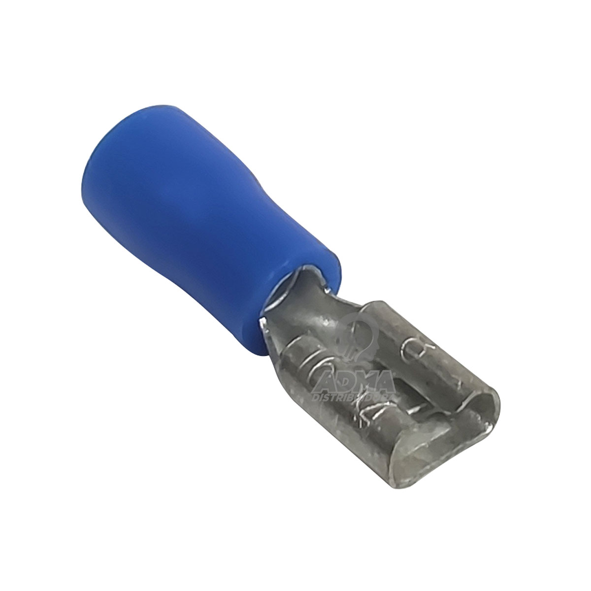 TERMINAL PREAISLADO AZUL PALA HEMBRA SECCION 1 - 2,5MM / ANCHO 5MM LCT