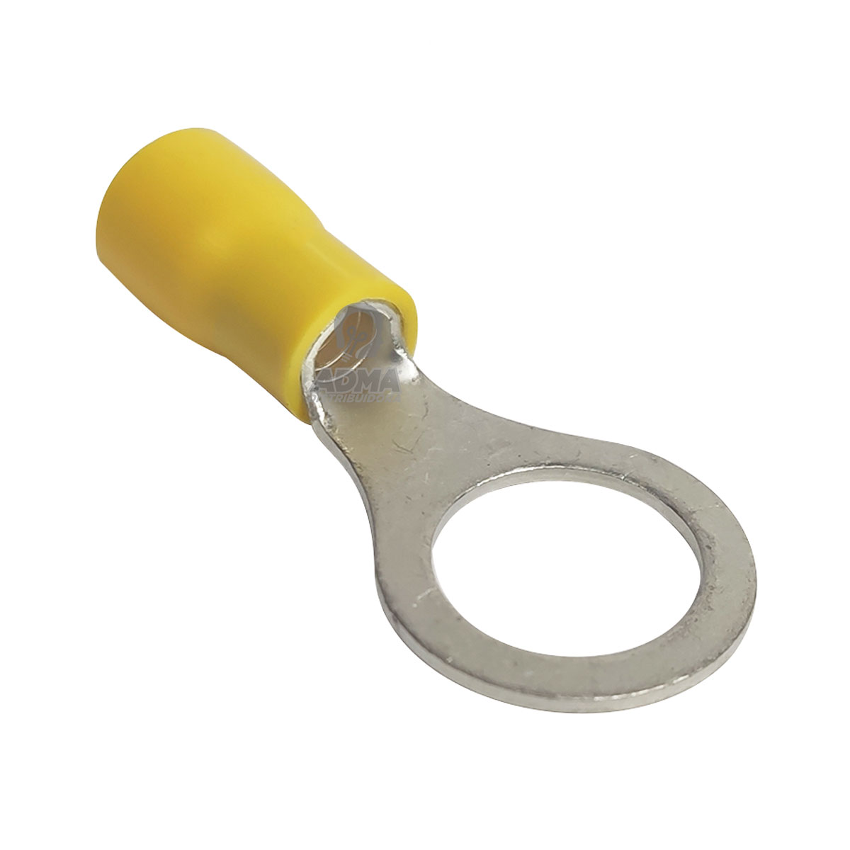 TERMINAL PREAISLADO AMARILLO OJAL SECCION 2,5 - 6MM / ANCHO 10MM LCT