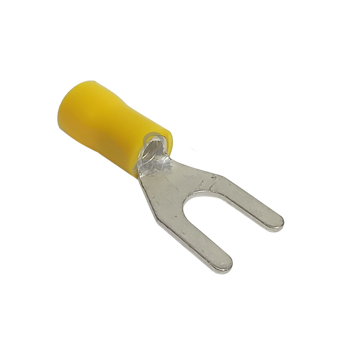 TERMINAL PREAISLADO AMARILLO HORQUILLA SECCION 2,5 - 6MM / ANCHO 5MM LCT