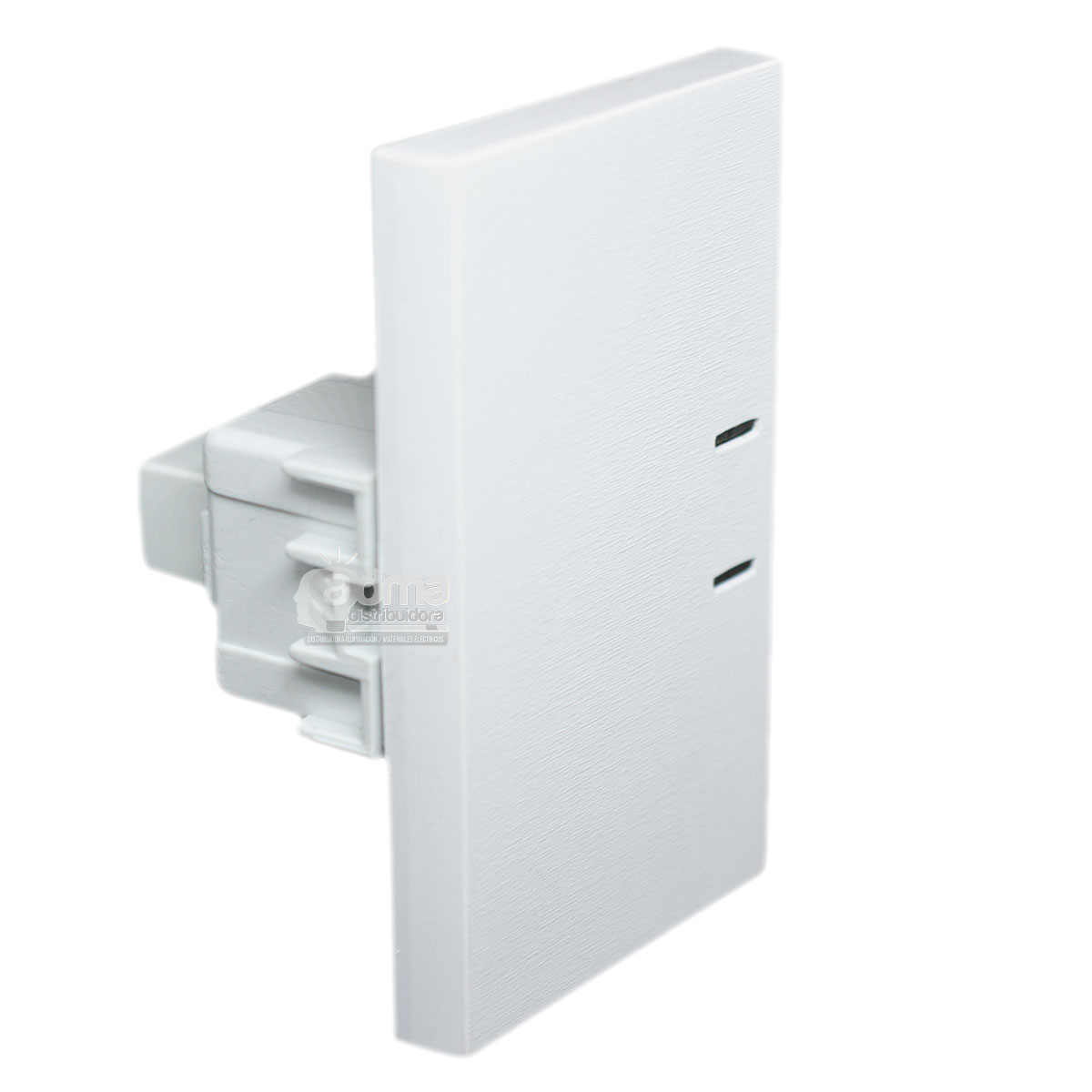 MODULO PUNTO COMBINACION TECLON PLATINUM BLANCO 3 MODULOS JELUZ