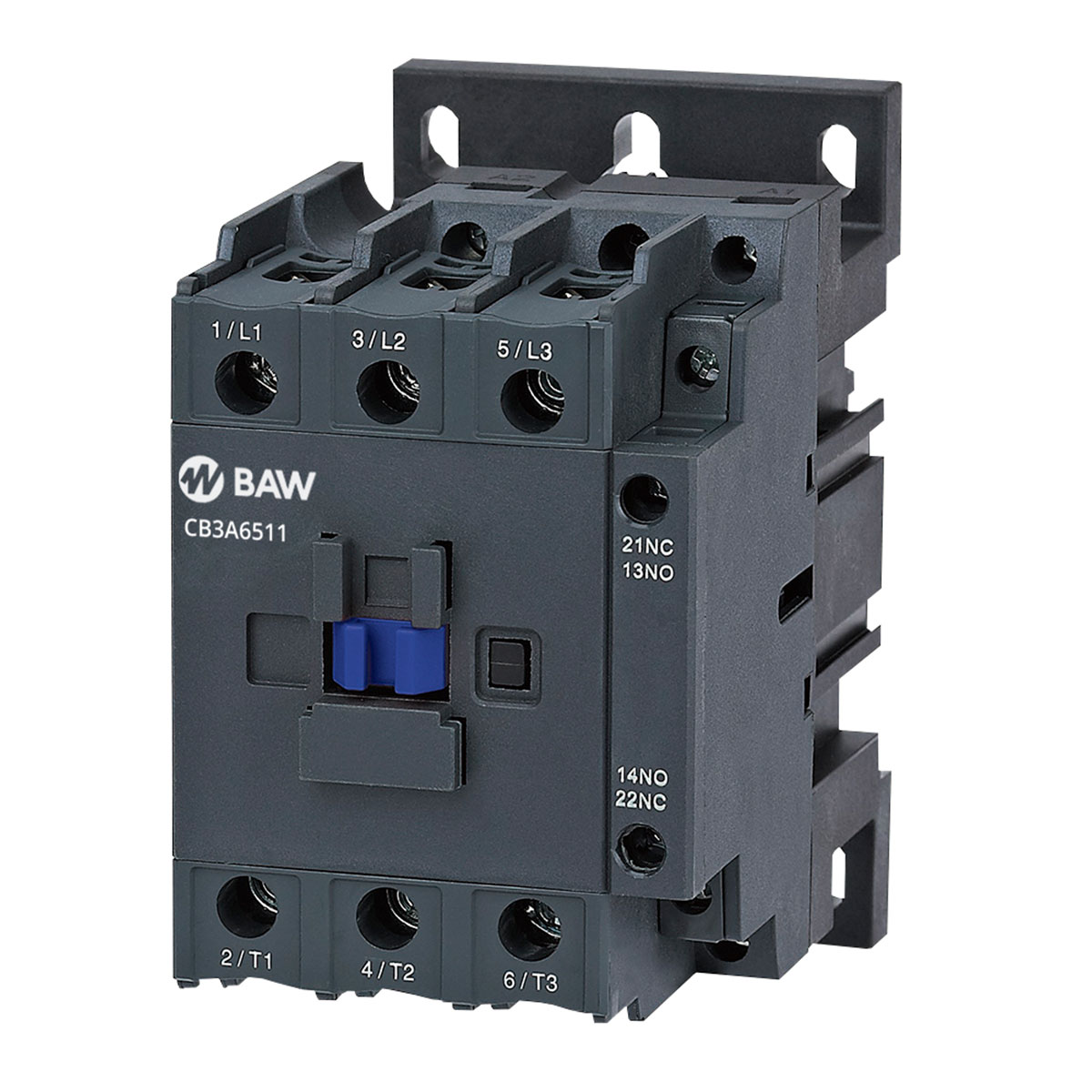 CONTACTOR 3P BAW 30KW 65A 1NO+1NC 380VAC