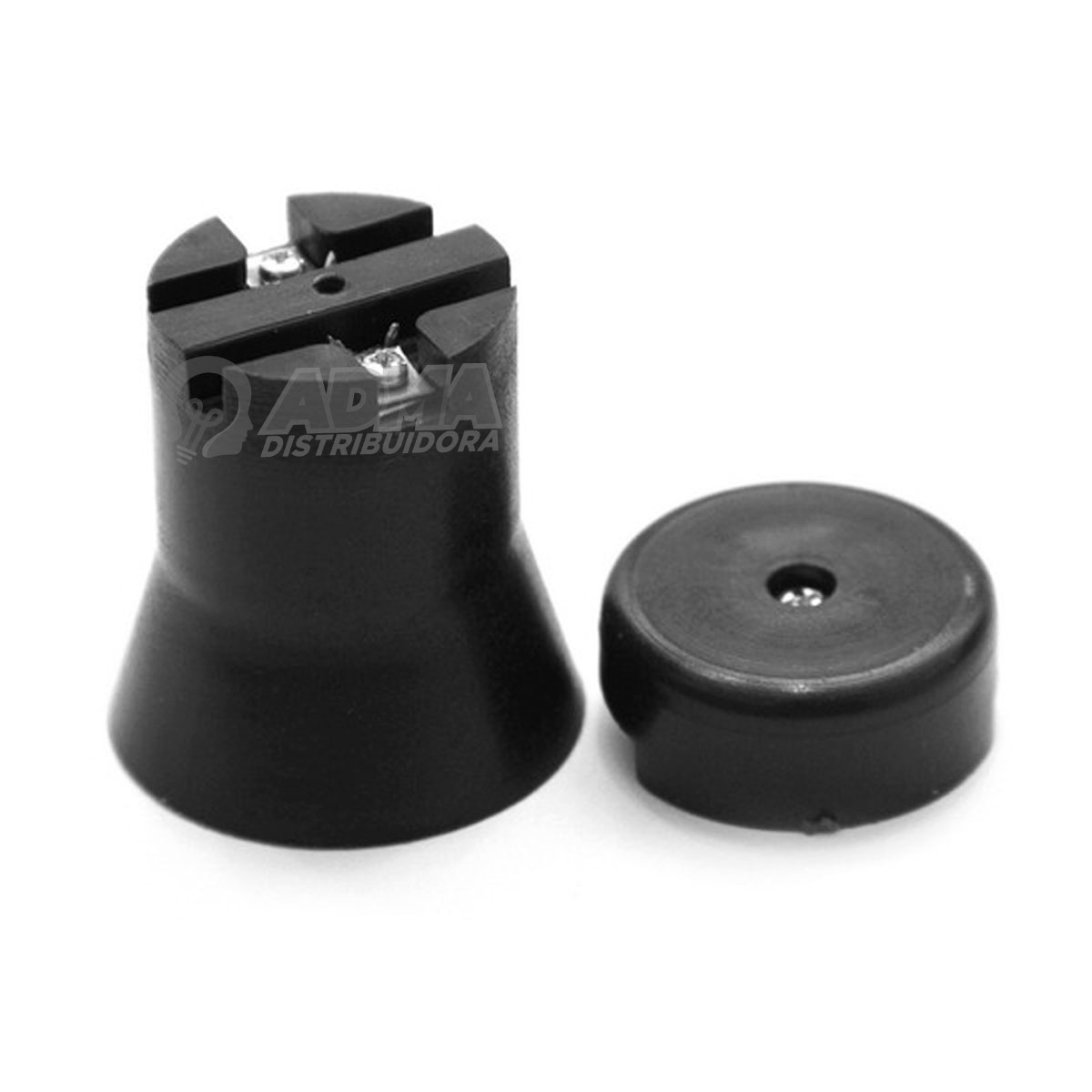 PORTALAMPARAS E27 GUIRNALDA NEGRO