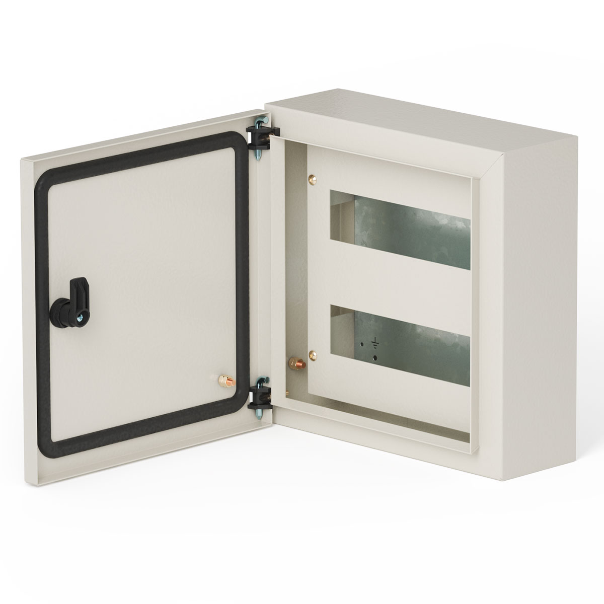 GABINETE ESTANCO SERIE 9000 - 300X300X100 - CF CALADO P/20 MODULOS