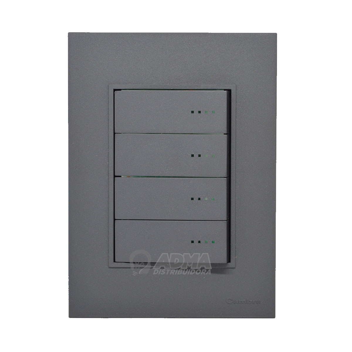 TAPA BASTIDOR COMPLETO BAUHAUS GRIS + 4 PUNTOS