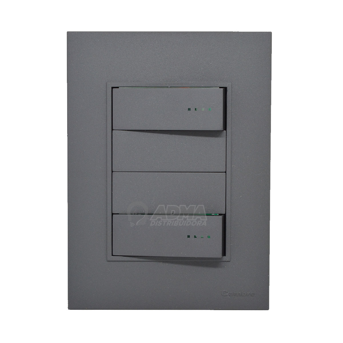 TAPA BASTIDOR COMPLETO BAUHAUS GRIS + 2 PUNTOS