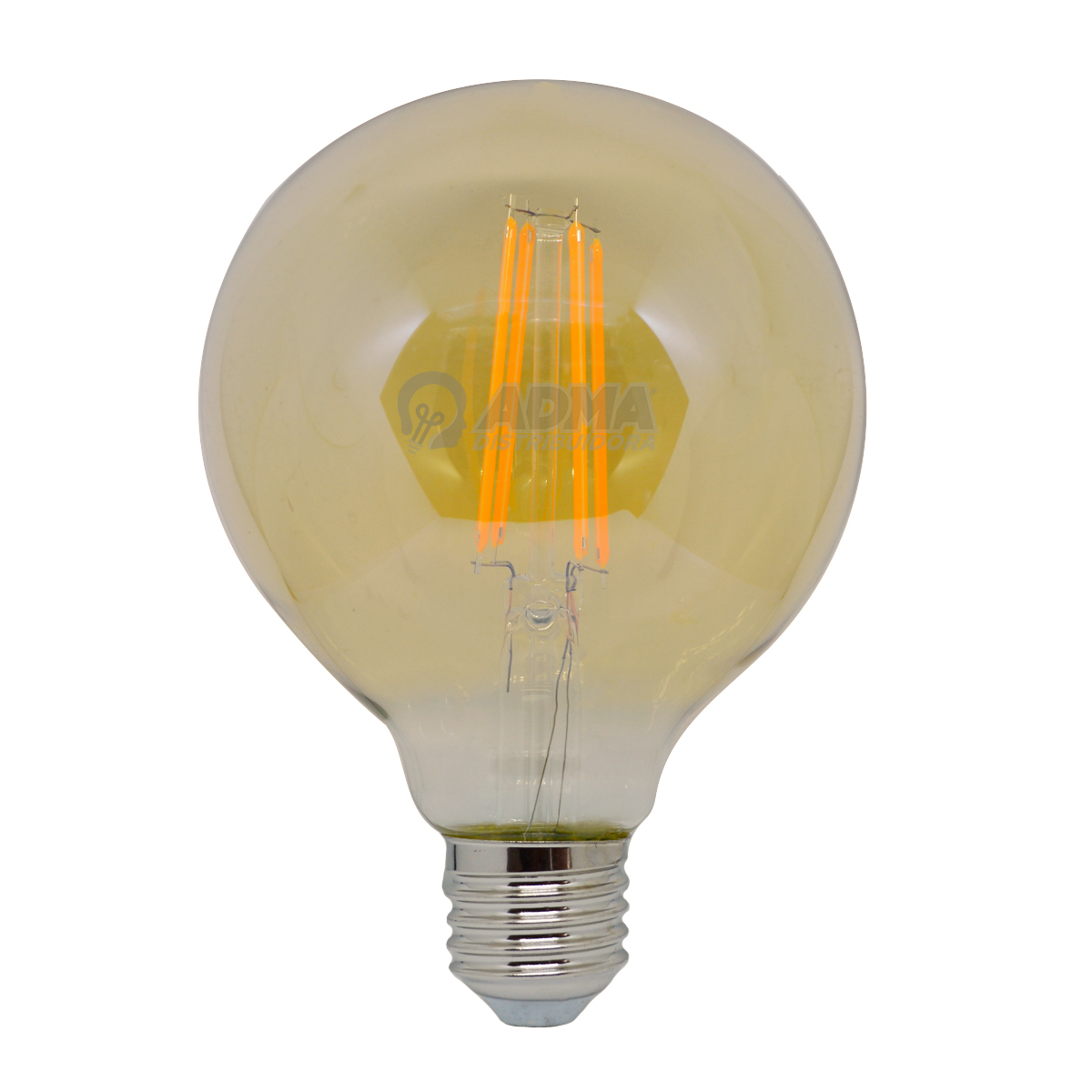 LAMPARA LED VINTAGE G95 8W ULTRA CALIDA