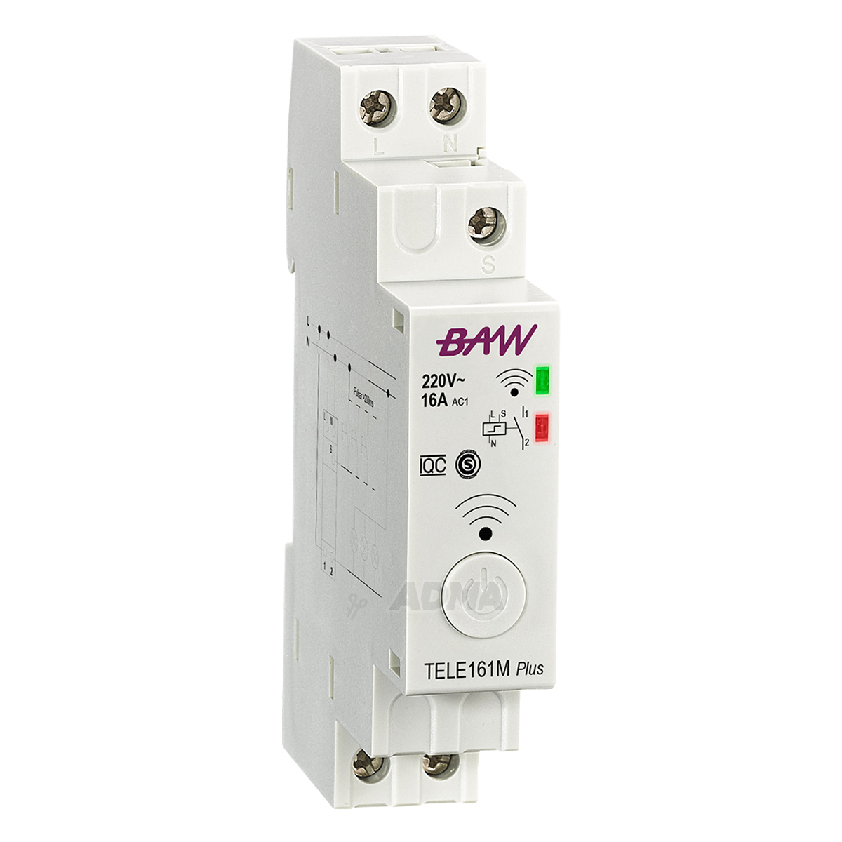 INTERRUPTOR SMART WIFI 16A DIN