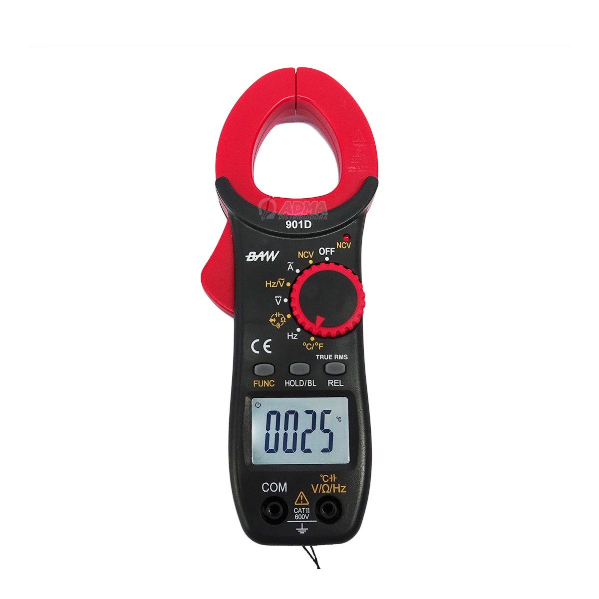 PINZA DIGITAL AMPEROMETRICA 4000 CUENTAS 600A