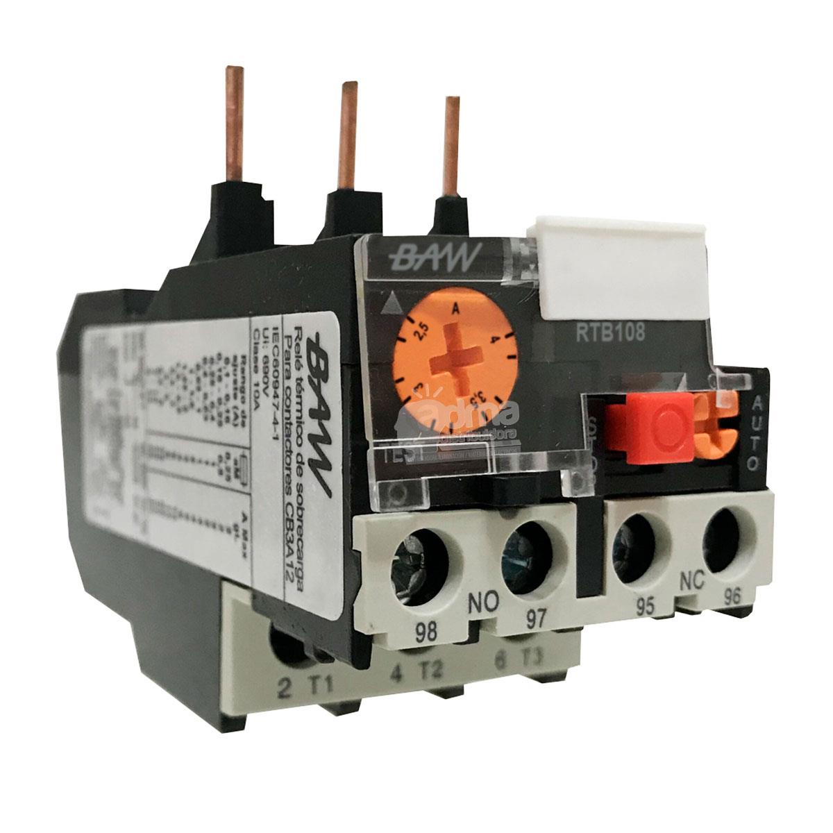 RELE TERMICO TRIPOLAR 2 5-4A A12-A32