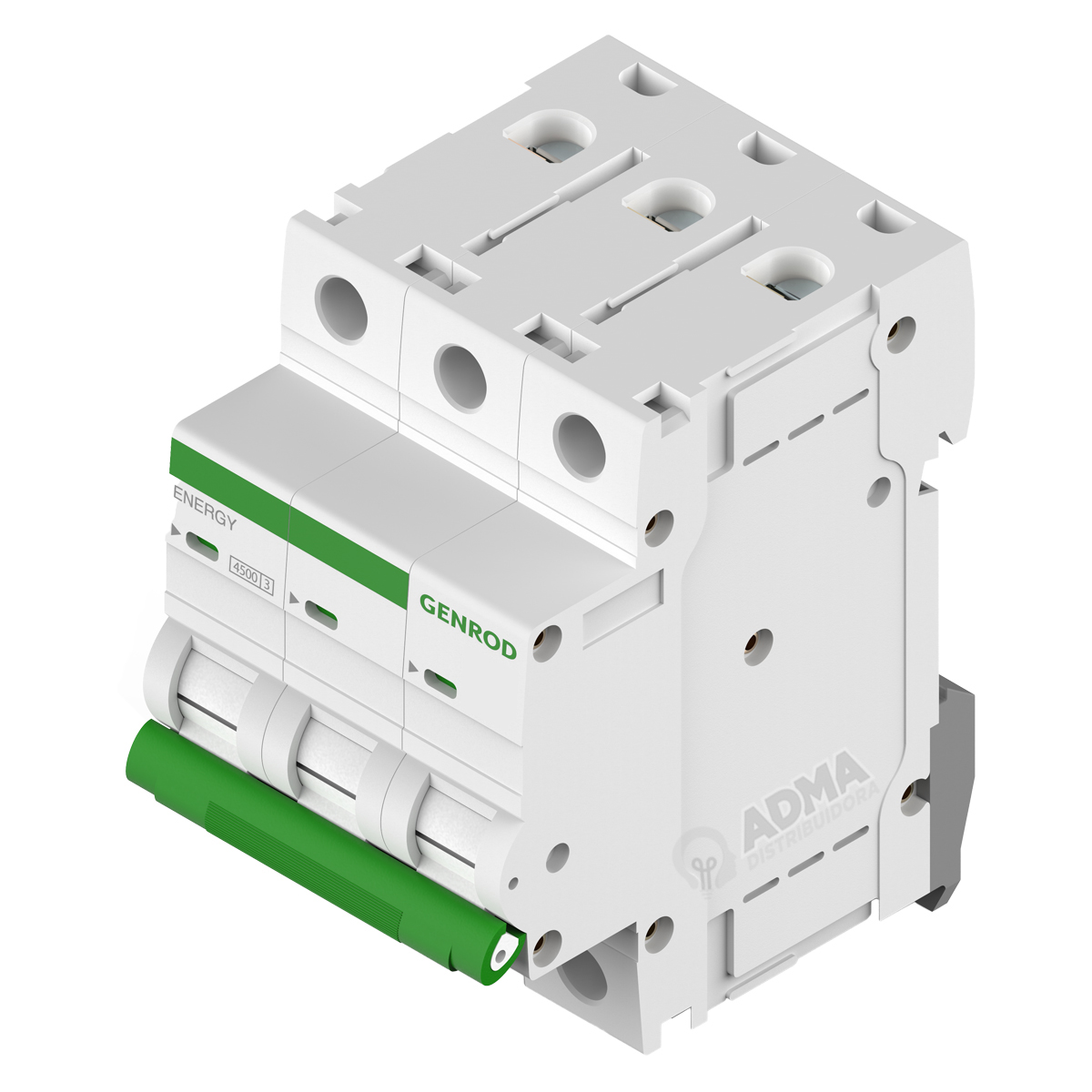 TERMICA TRIPOLAR 20A 4,5KA CURVA C GENROD