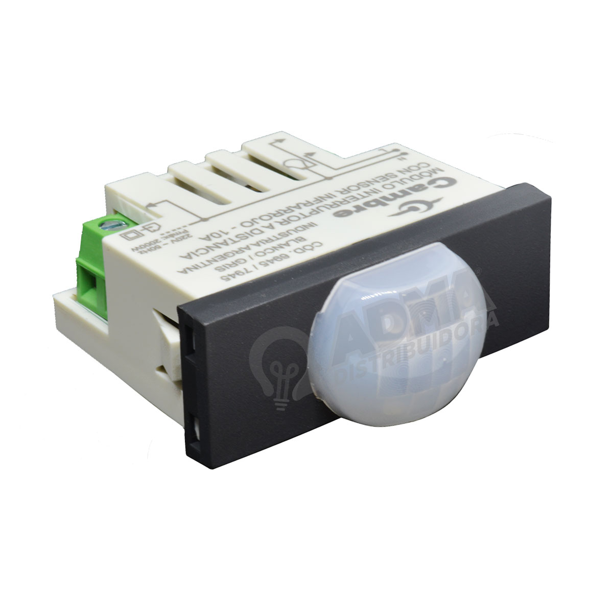 MODÚLO INTERRUPTOR A DISTANCIA CON SENSOR CAMBRE