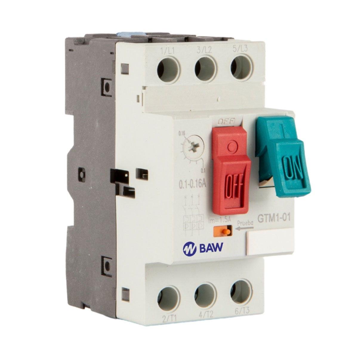 GUARDAMOTOR BAW 0.1-0.16A
