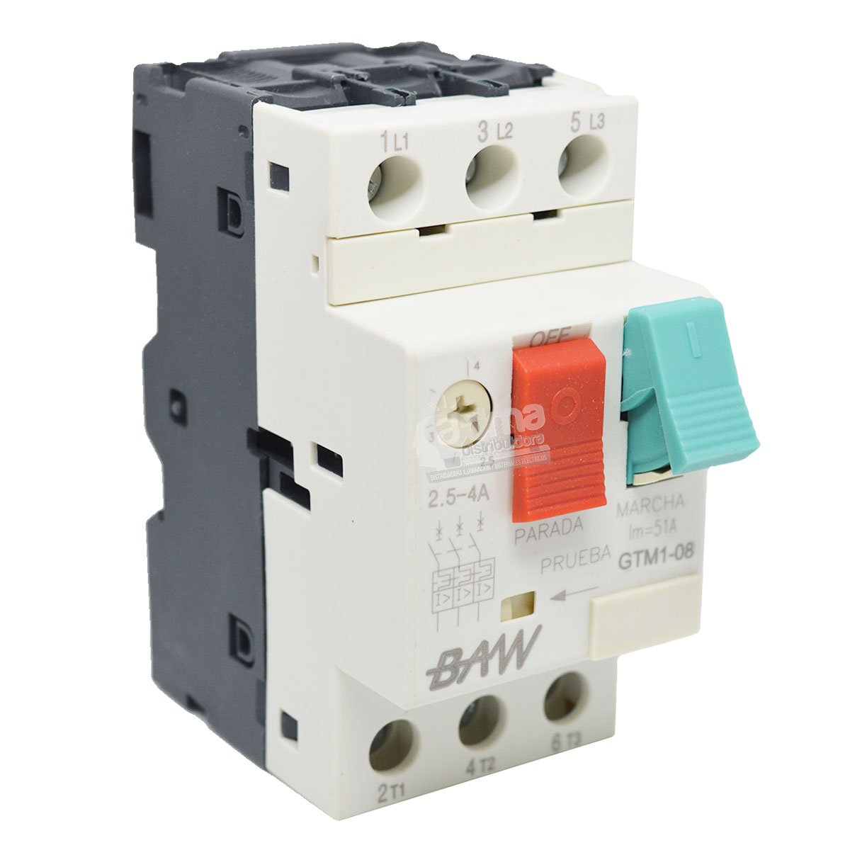 GUARDAMOTOR BAW 2.5-4A
