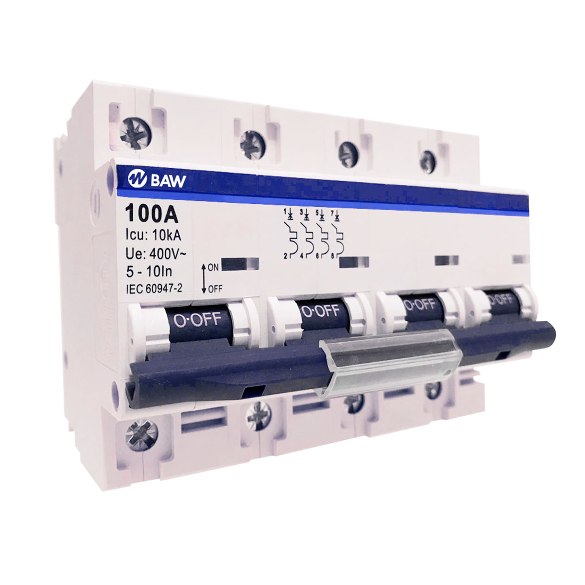 TERMICA TETRAPOLAR 100A BAW
