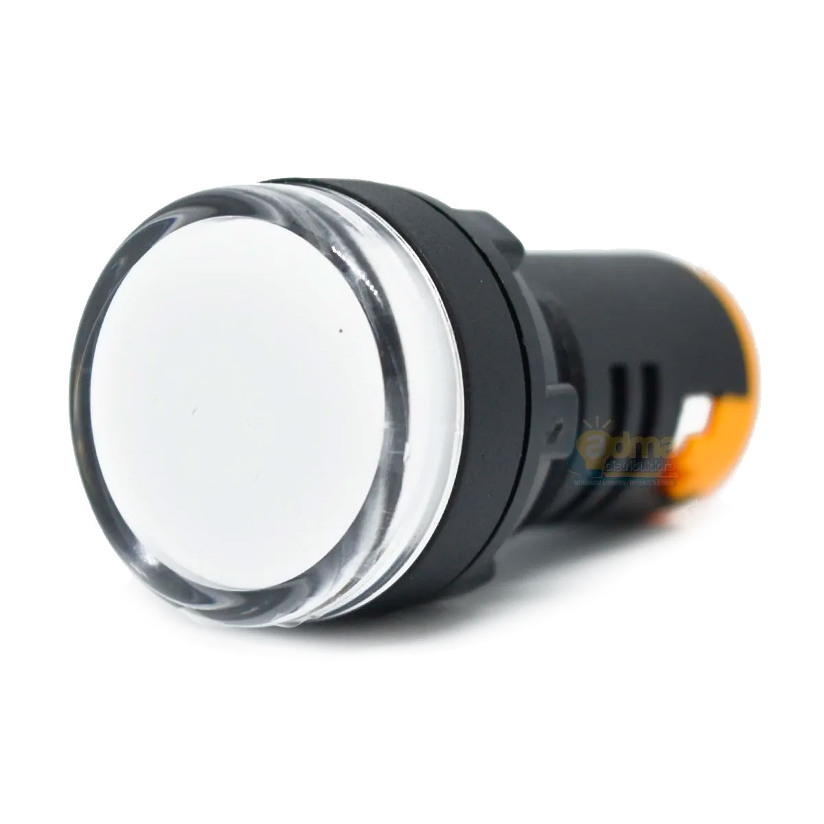PILOTO MONOBLOQUE LENTE BLANCO. 230/110VC